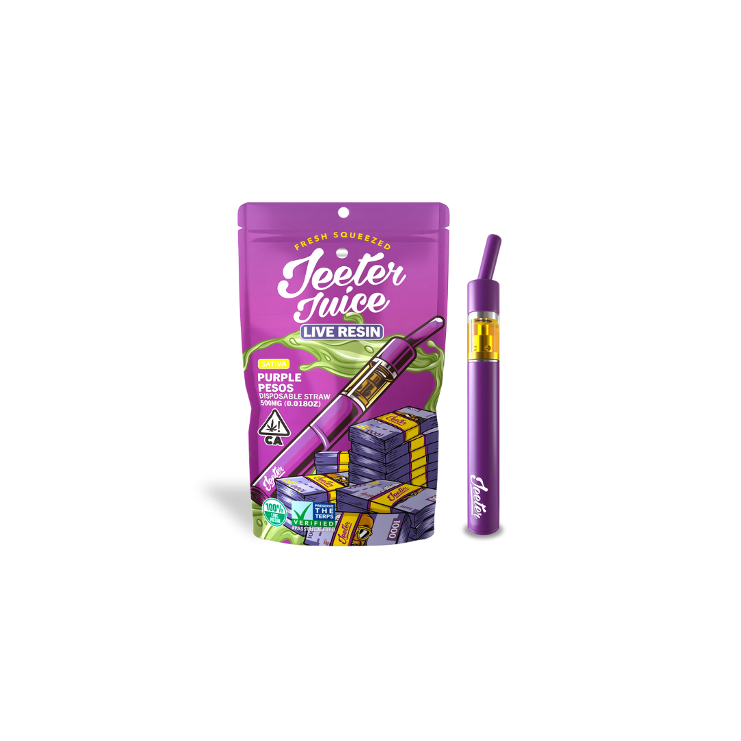 Jeeter Juice Live Resin is a mouthwatering disposable straw made to