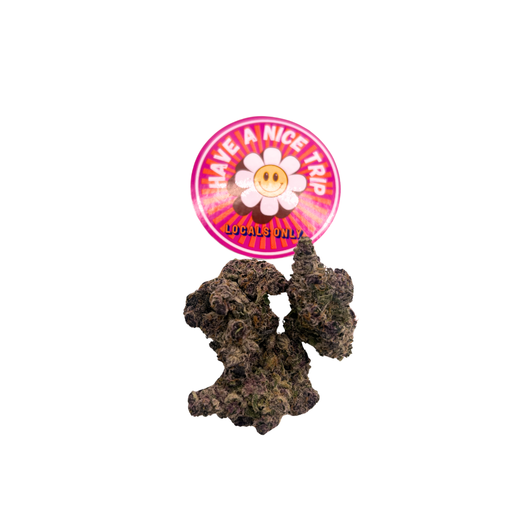 Glazed Donut is a hybrid weed strain made from a cross between Grape Slushie and Purple