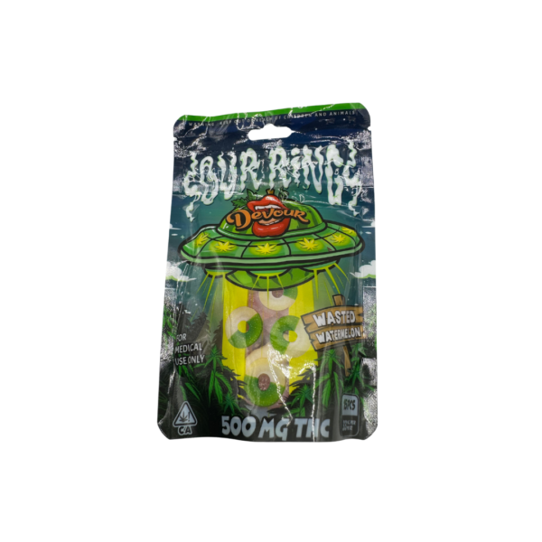 DEVOUR 500mg THC GUMMIES - Image 2