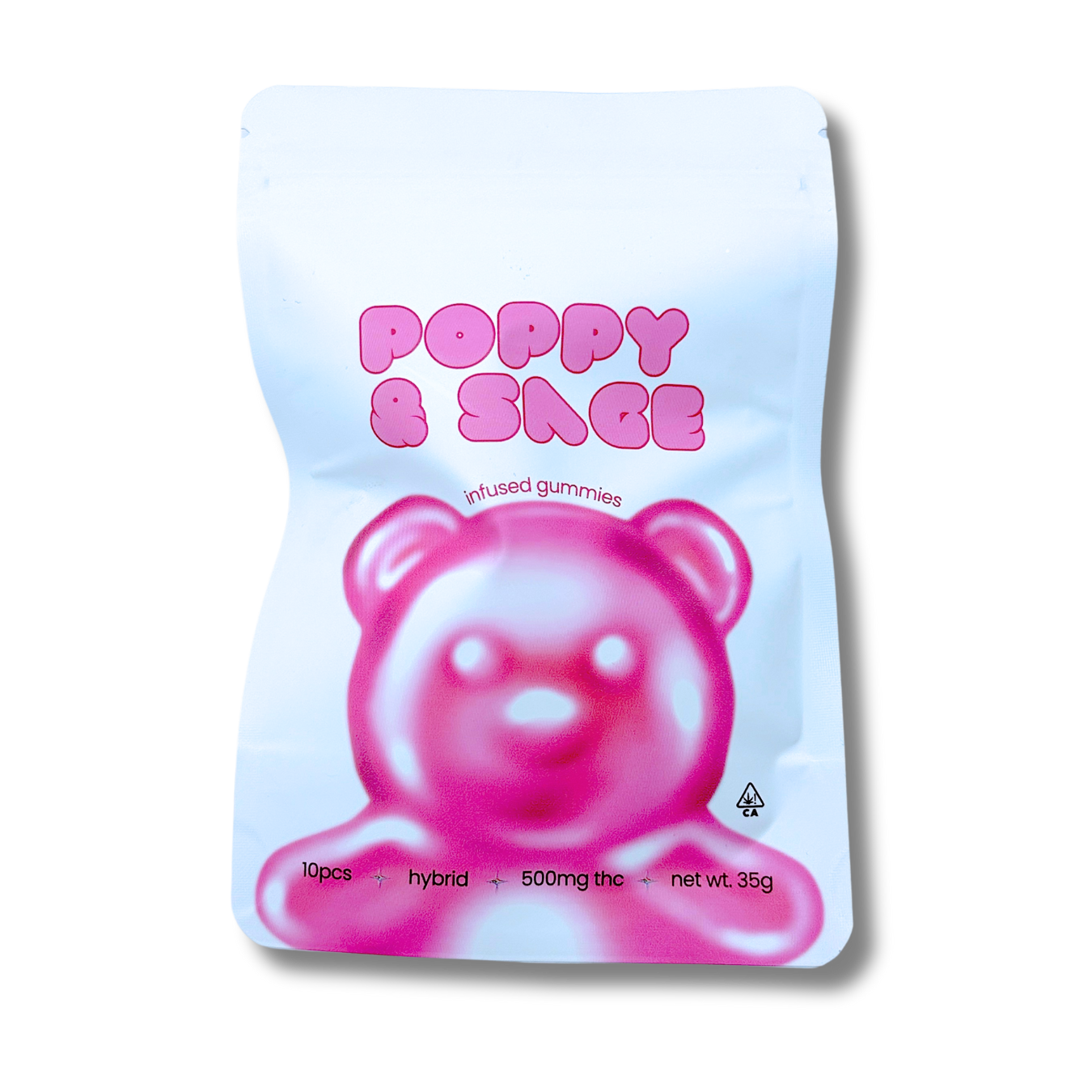 POPPY & SAGE 500mg GUMMY BEARS