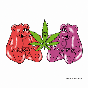 5X5 ART CARD - STONER BEARS