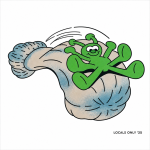 5X5 ART CARD - COSMIC BUGGY