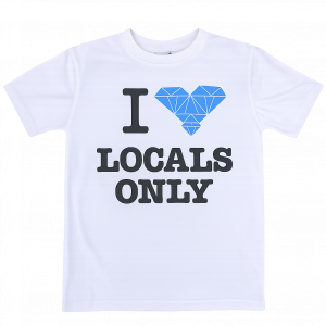 I HEART LOCALS ONLY TEE