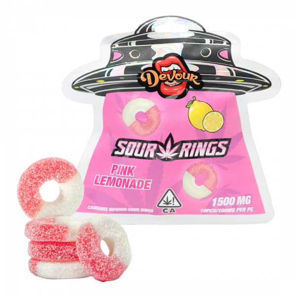 1500mg DEVOUR SOUR RINGS THC GUMMIES