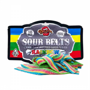3000mg DEVOUR SOUR BELTS THC GUMMIES