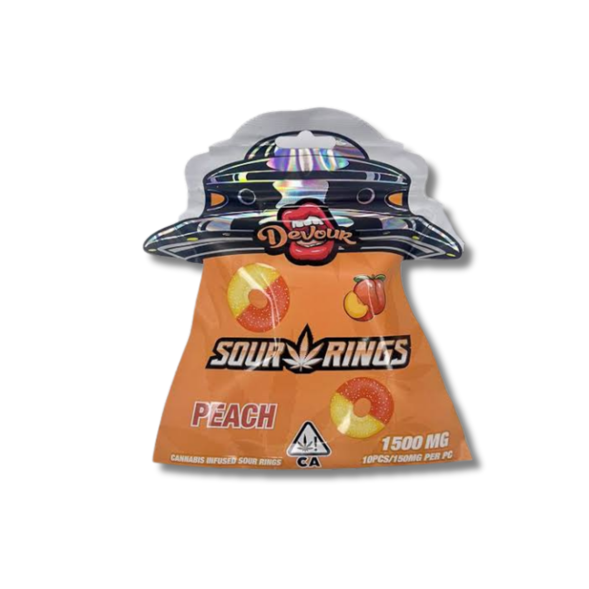 1500mg DEVOUR SOUR RINGS THC GUMMIES