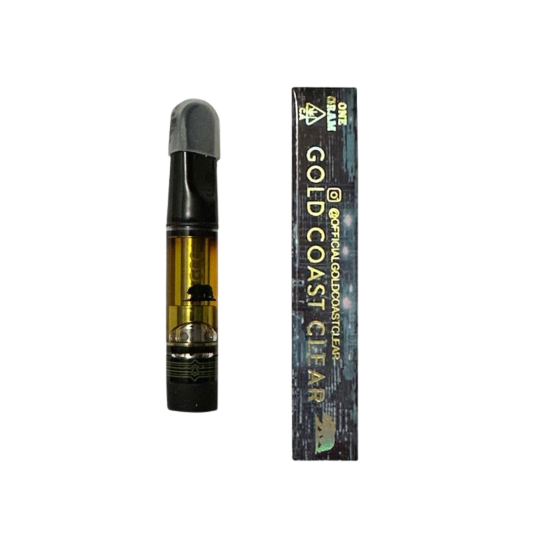 GOLD COAST CLEAR 1g LIVE DIAMONDS CARTRIDGE