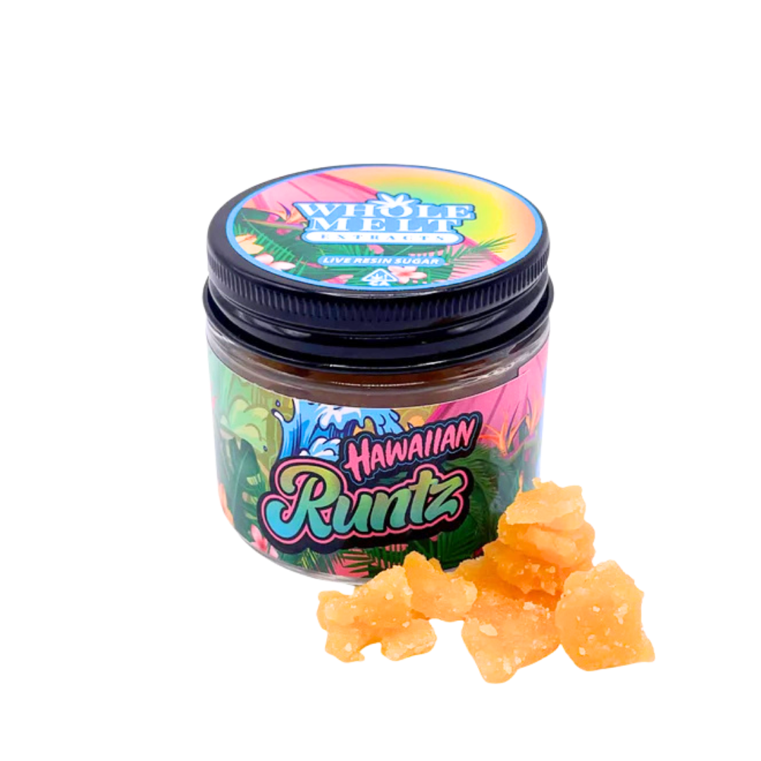 WHOLE MELT EXTRACTS: LIVE RESIN SUGAR DIAMONDS [88% THC]