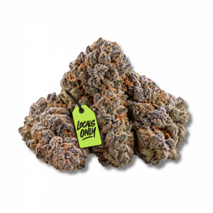 FROSTED GUMBO [Indica-Hybrid, ~ 35% THC]